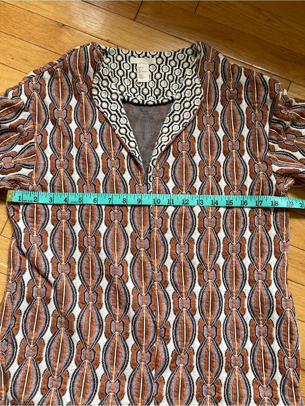H&M Geometric Pattern Jacket - Picture 8 of 10